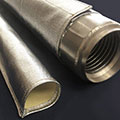 Heat protection for cables and hoses
