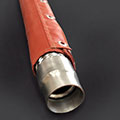 Heat protection for cables and hoses
